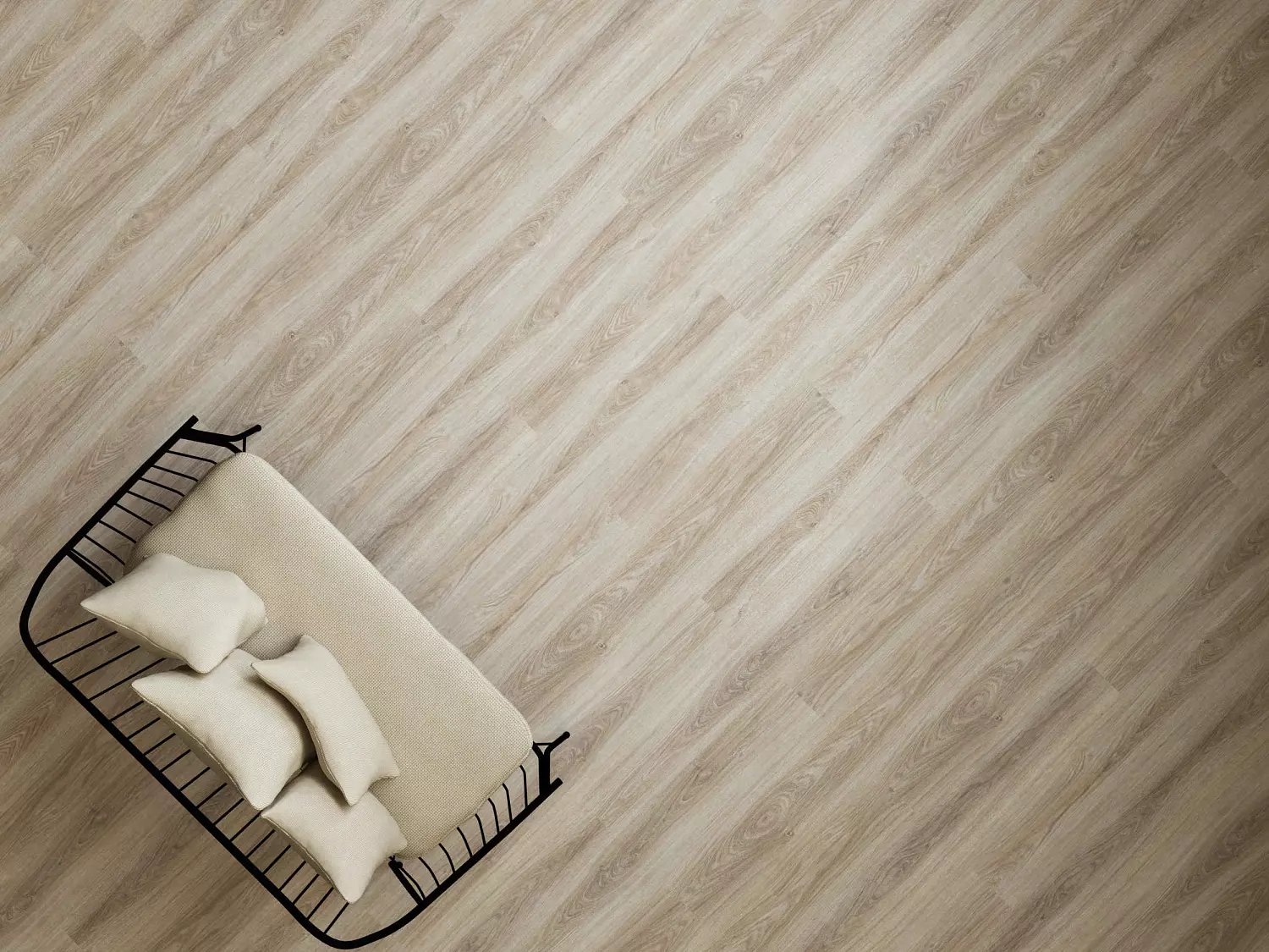 Кварцвиниловая плитка замковая Fine Floor Light FF-1326 Дуб Леффа