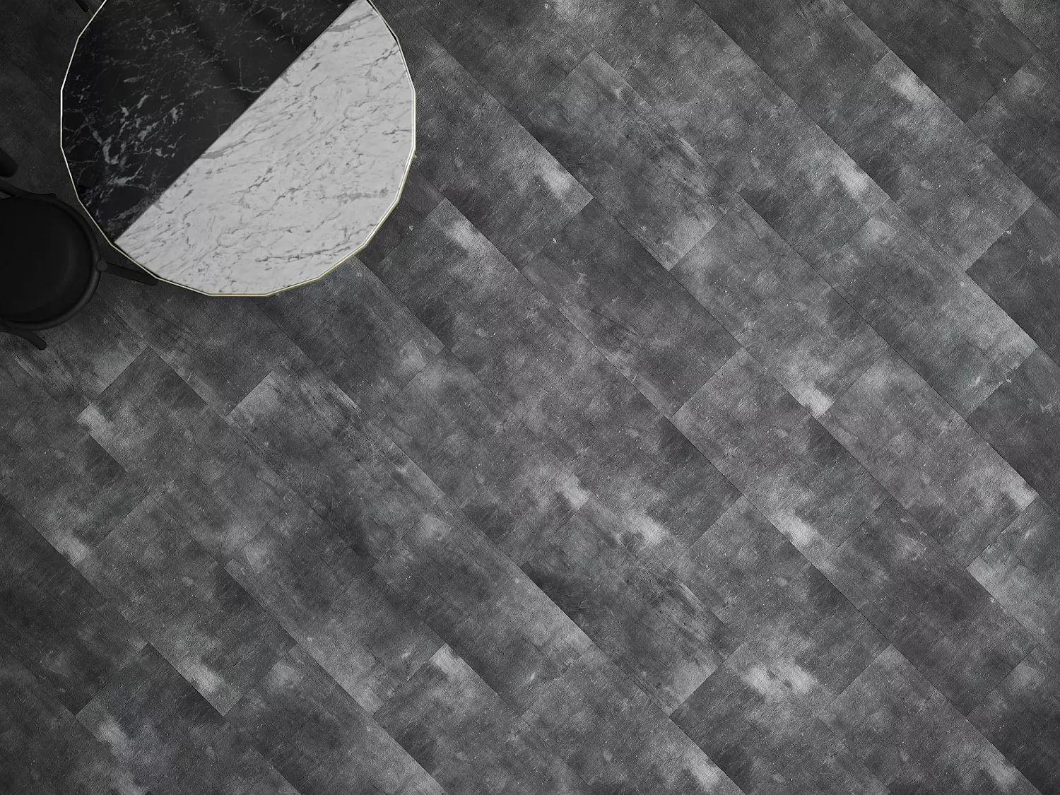 Кварцвиниловая плитка клеевая Fine Floor Stone FF-1440 Детройт